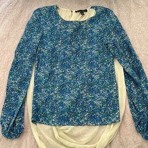 Winter Kate Silk floral shirt